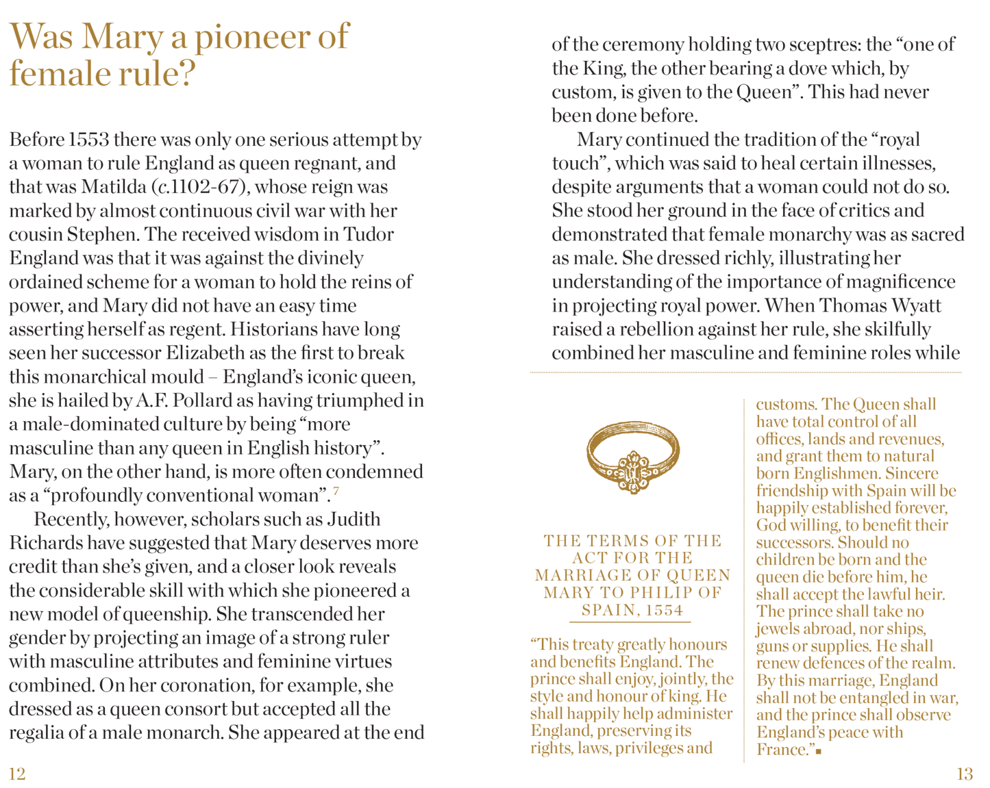 The Connell Short Guide to Queen Mary I